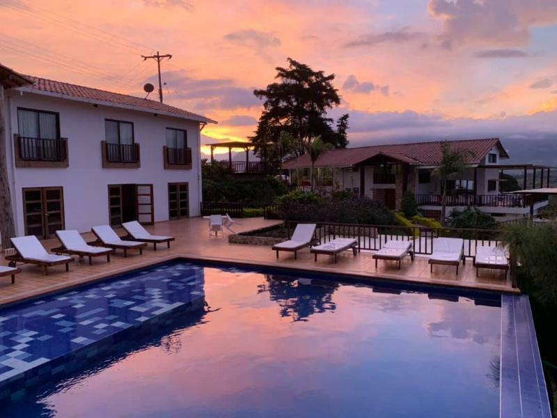 La Huerta Hotel Jiguales Exteriör bild